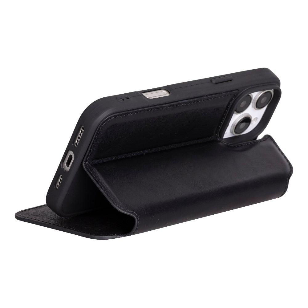 Firenze iPhone 16 Pro (6.3") Leather Folio Case