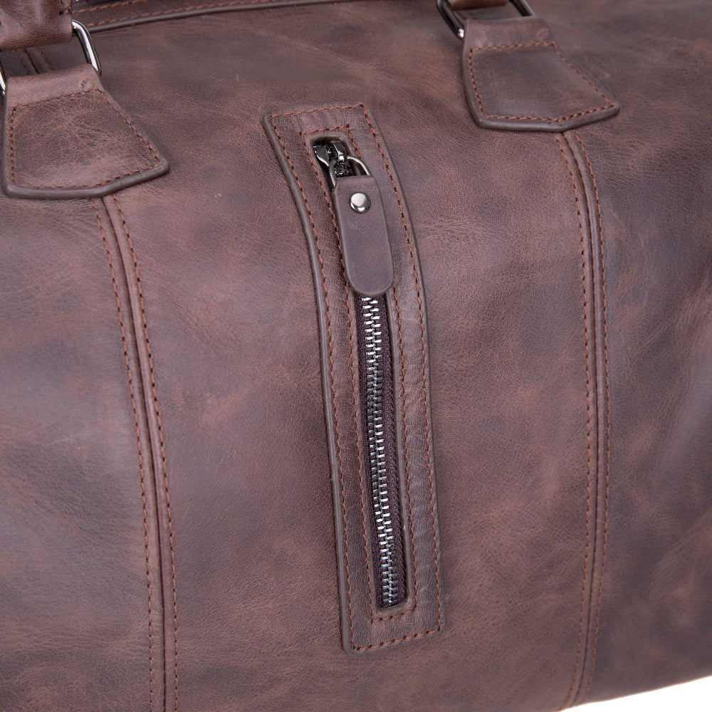 Dolly Genuine Leather Weekend Duffle Bag