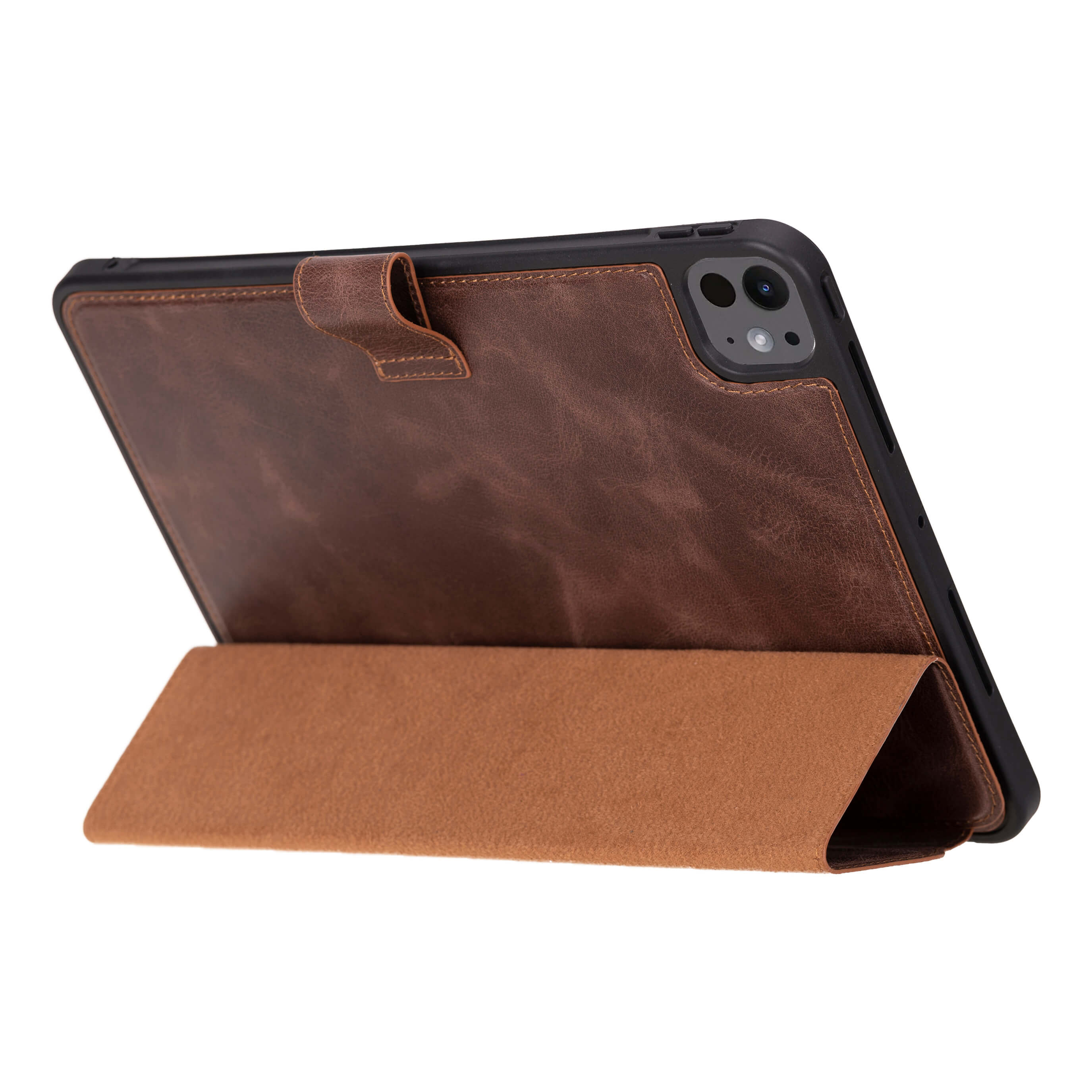 Handmade genuine leather iPad Pro 13" (2024) slim cover