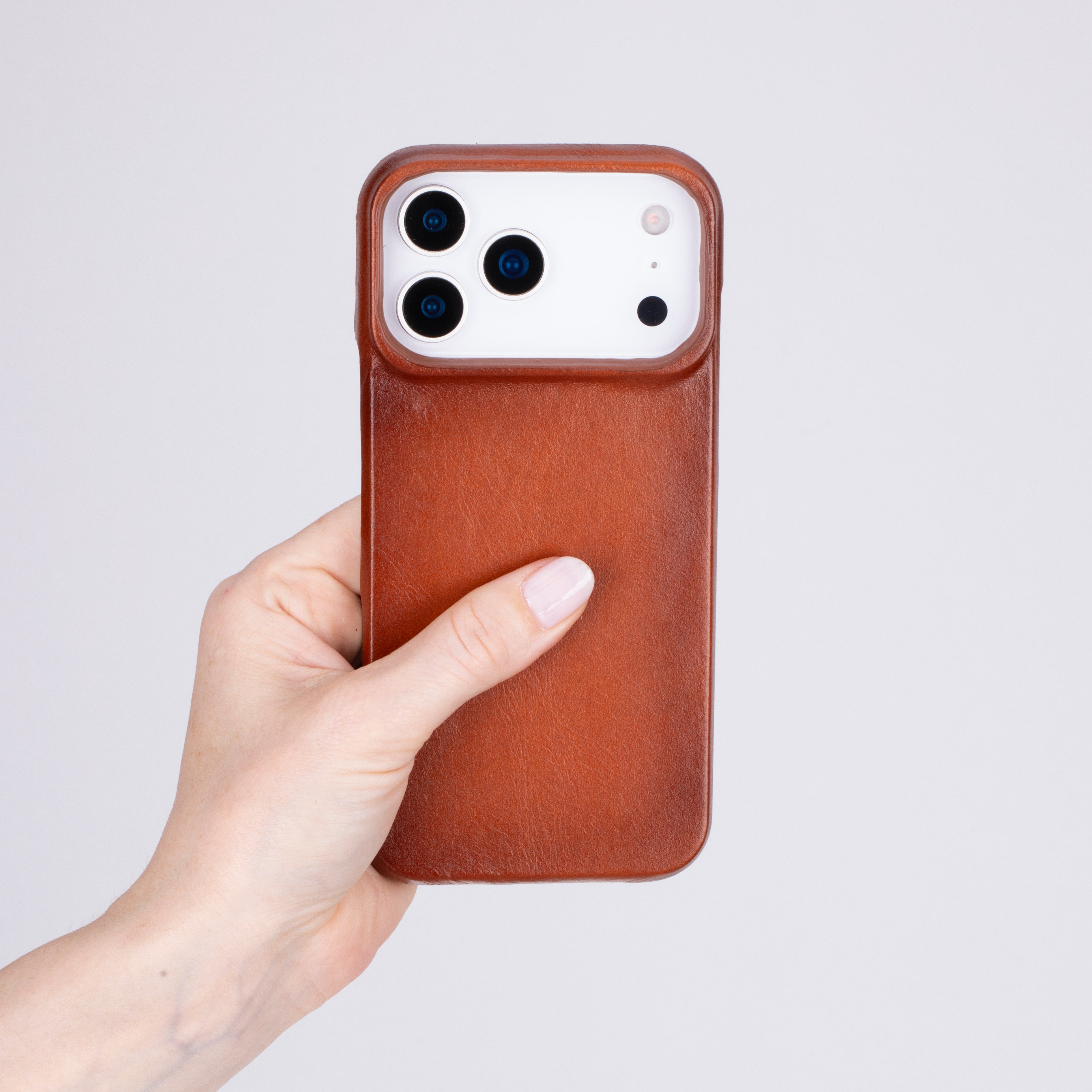 Étui en cuir F360 complet pour iPhone 17 Pro (6.3")