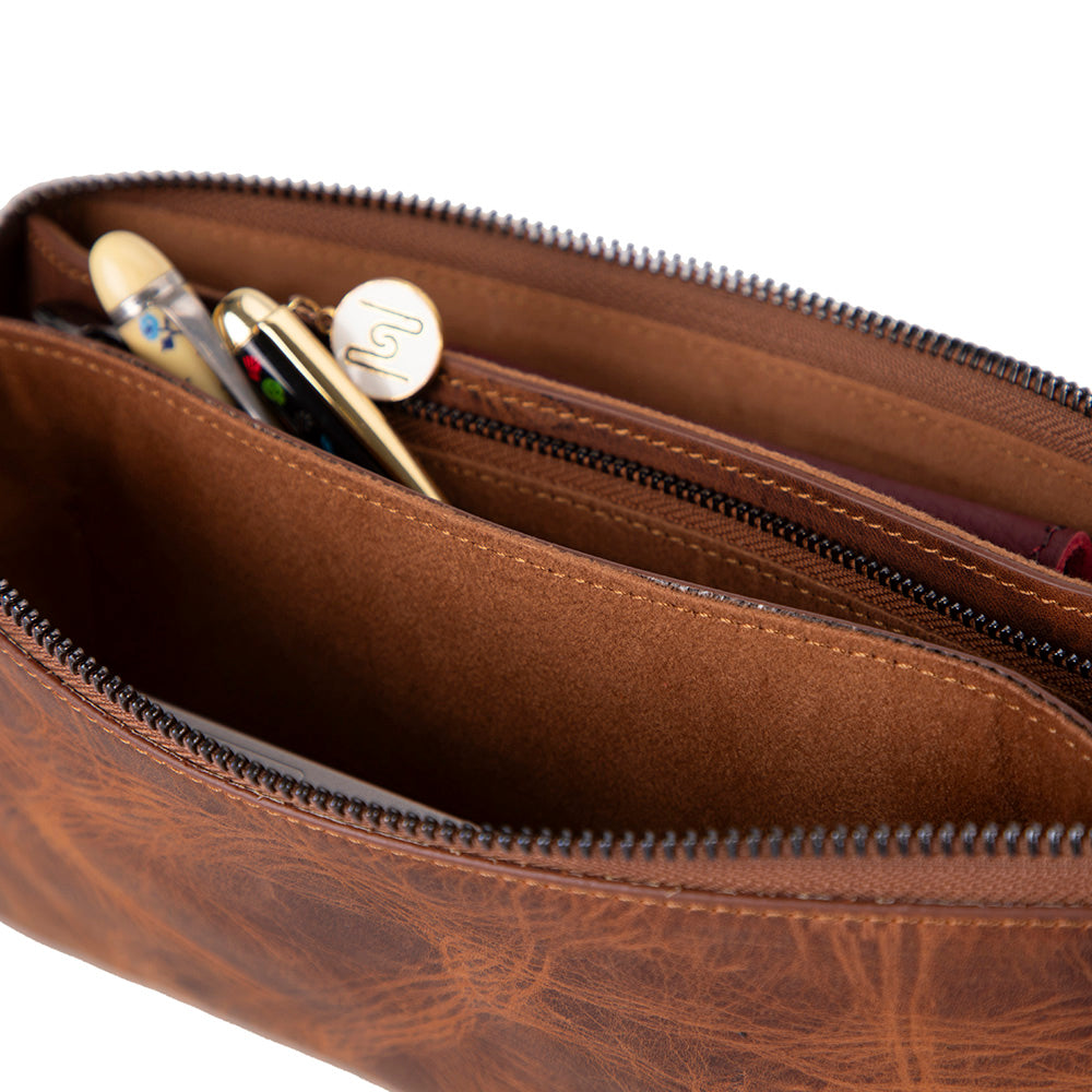 Pochette en cuir Majeste