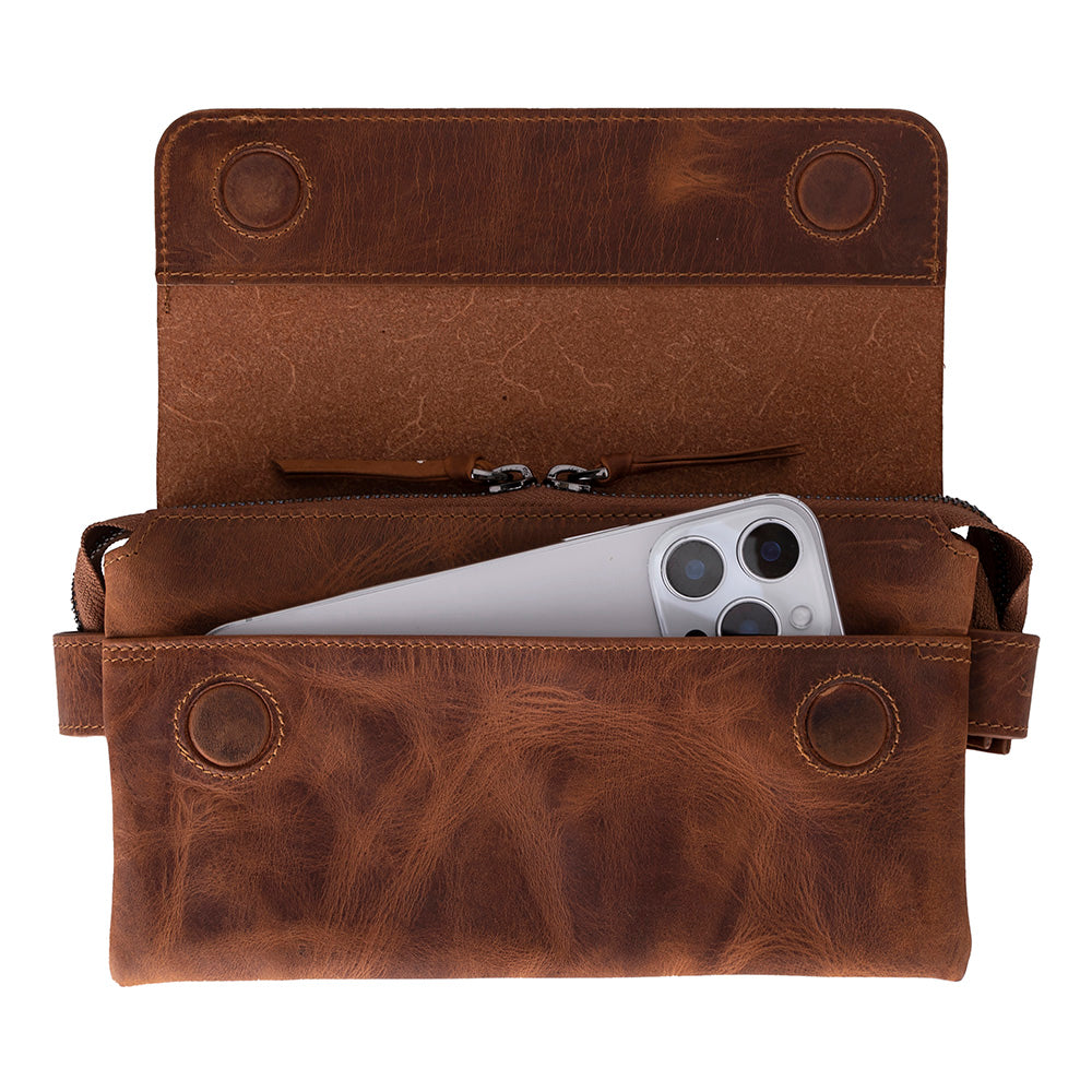 Prestige Genuine Leather Clutch Bag