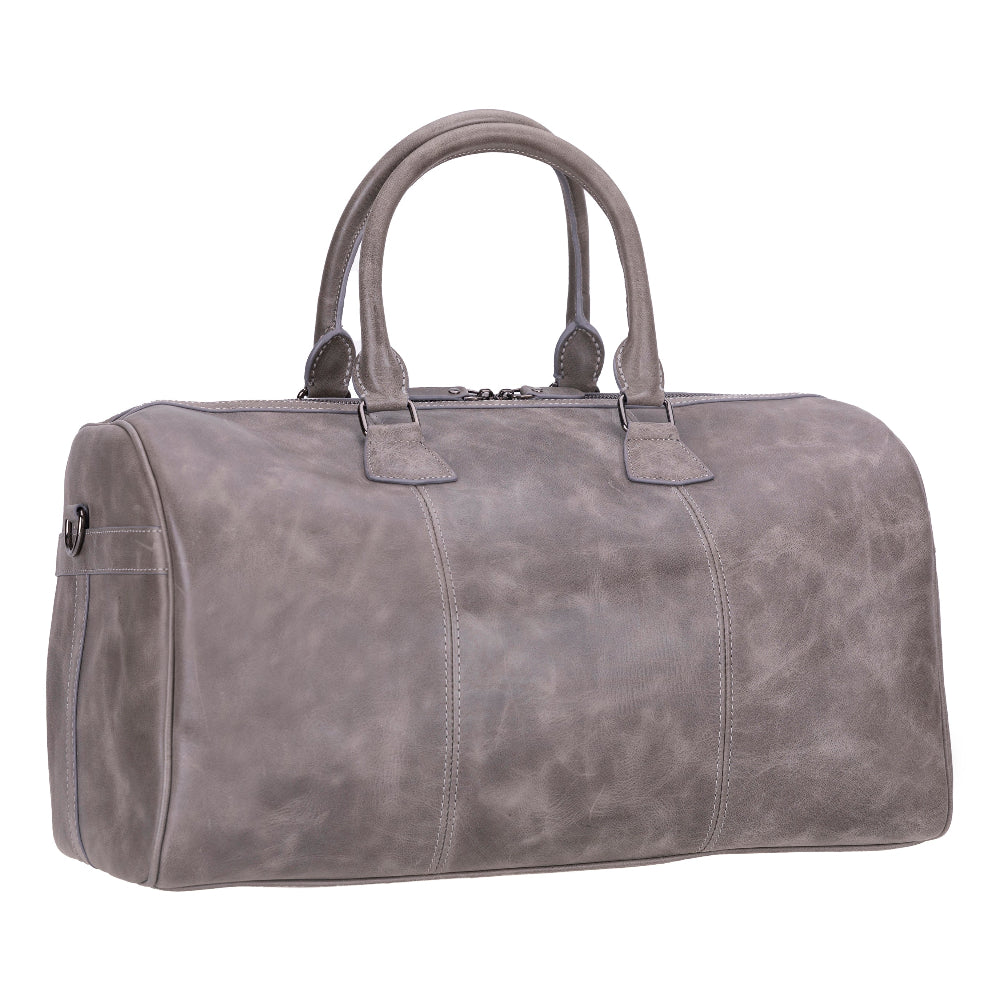 Handcrafted full-grain leather travel bag