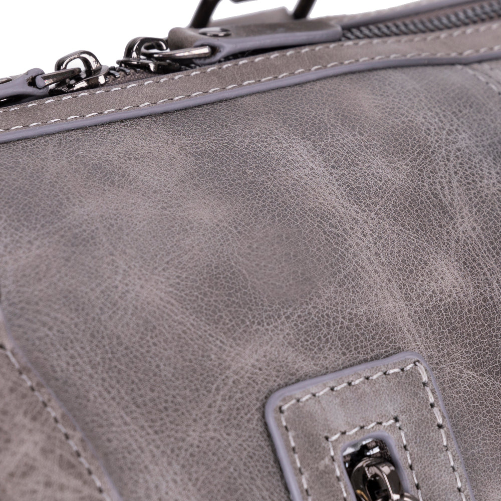 Dolly Genuine Leather Weekend Duffle Bag