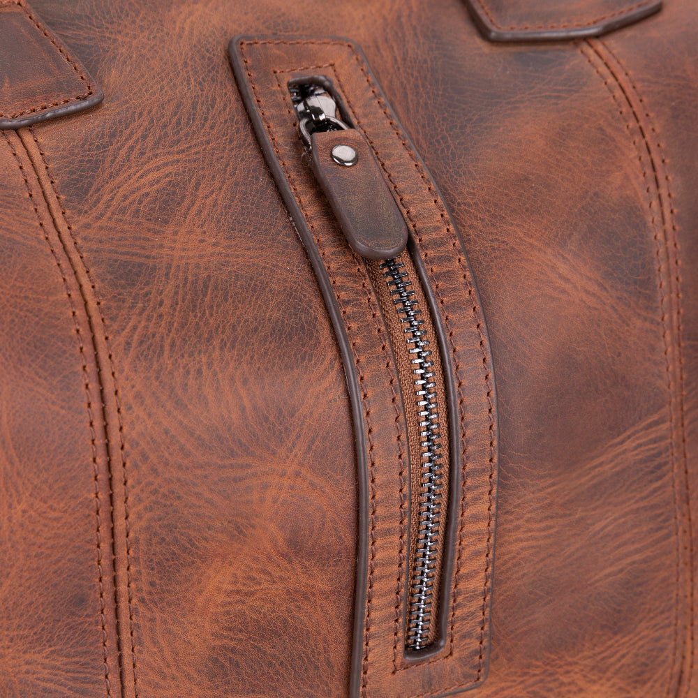 Dolly Genuine Leather Weekend Duffle Bag