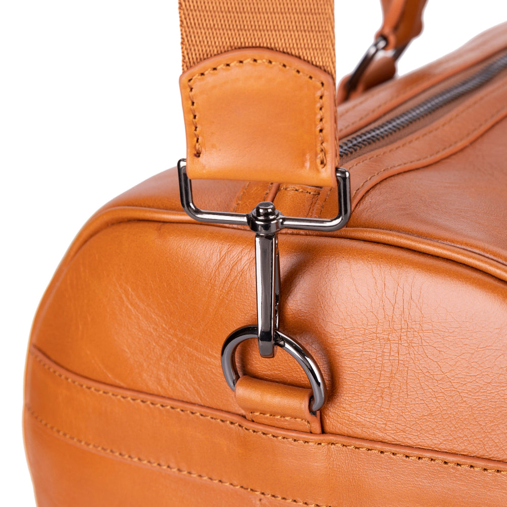 Dolly Genuine Leather Weekend Duffle Bag