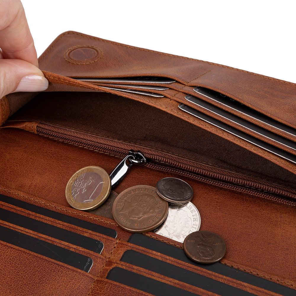 Aura Genuine Leather Universal Wallet