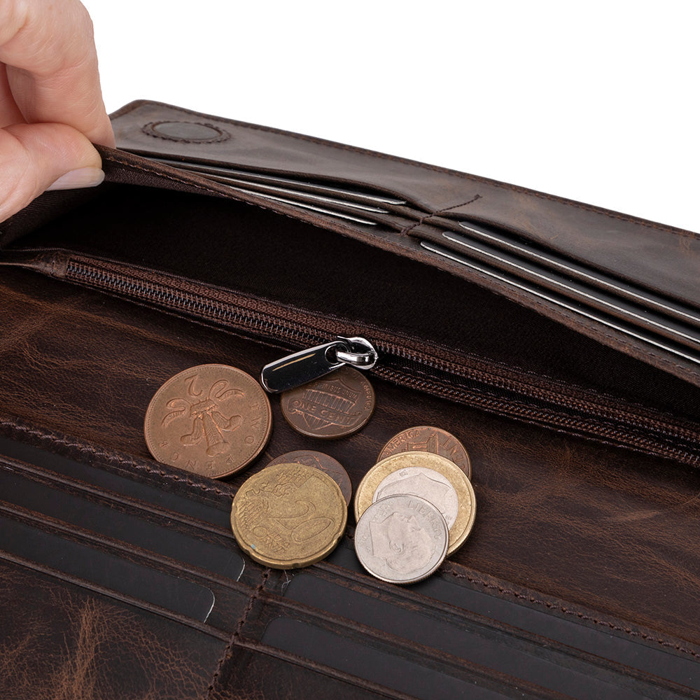 Aura Genuine Leather Universal Wallet