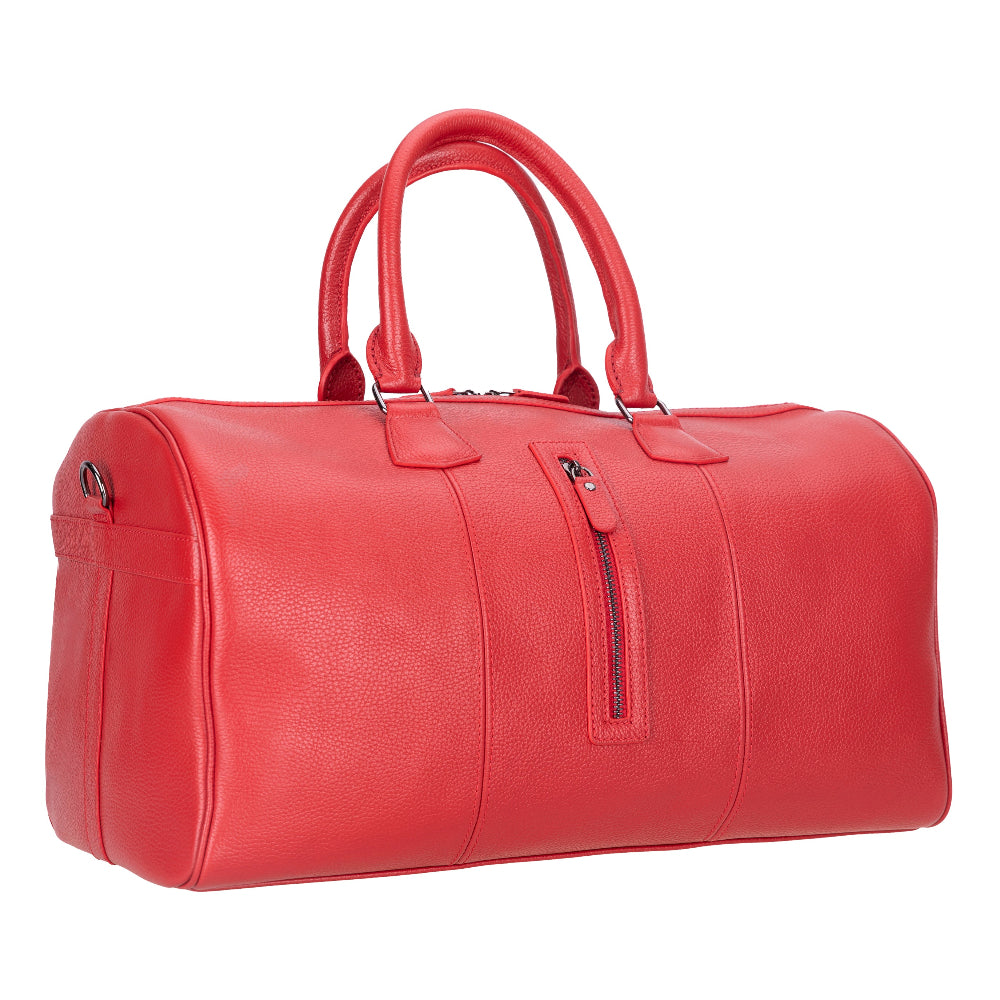 Dolly genuine leather weekender duffle bag