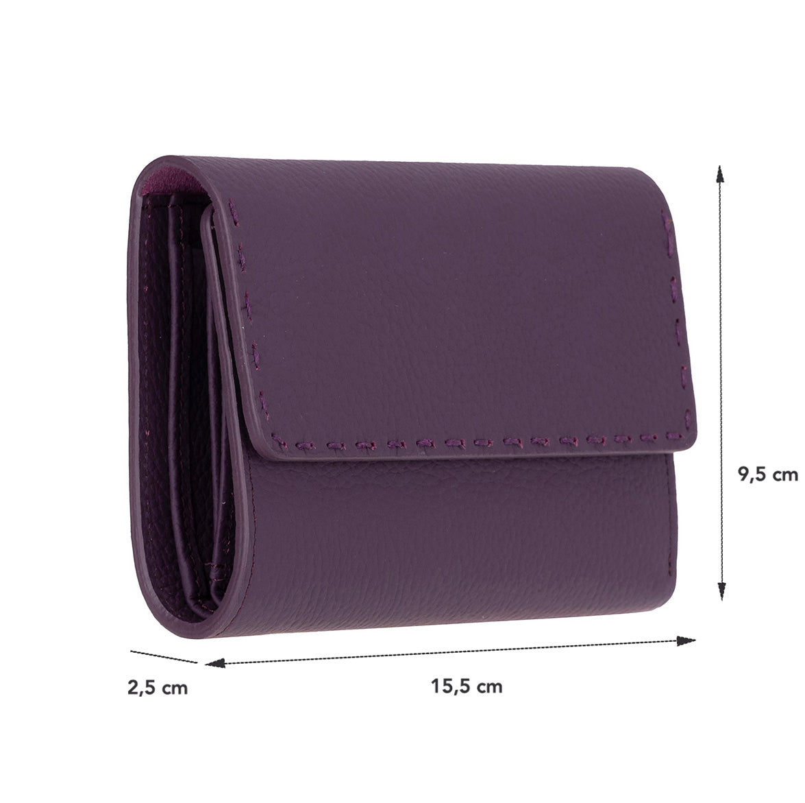 Portefeuille femme en cuir Linea