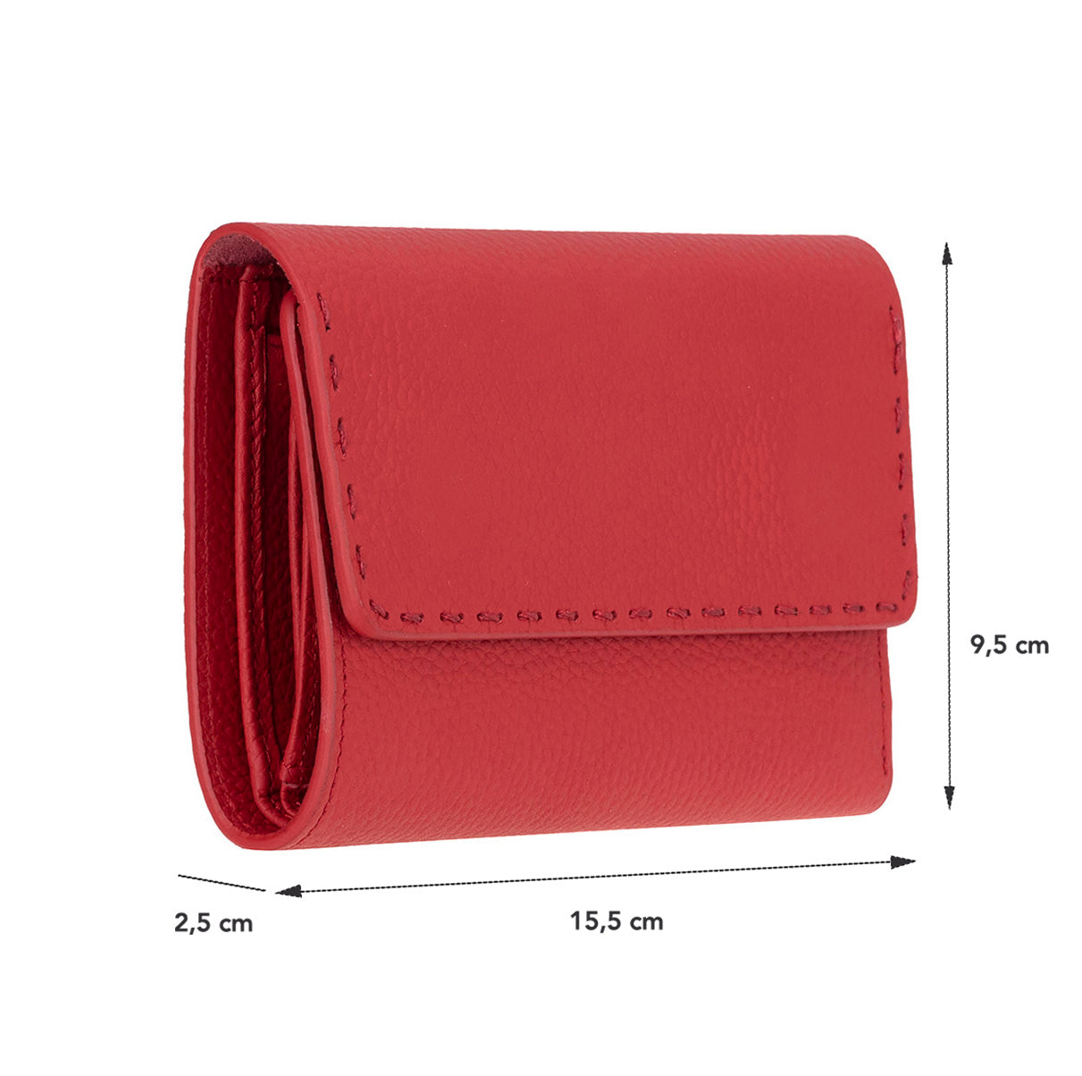 Portefeuille femme en cuir Linea