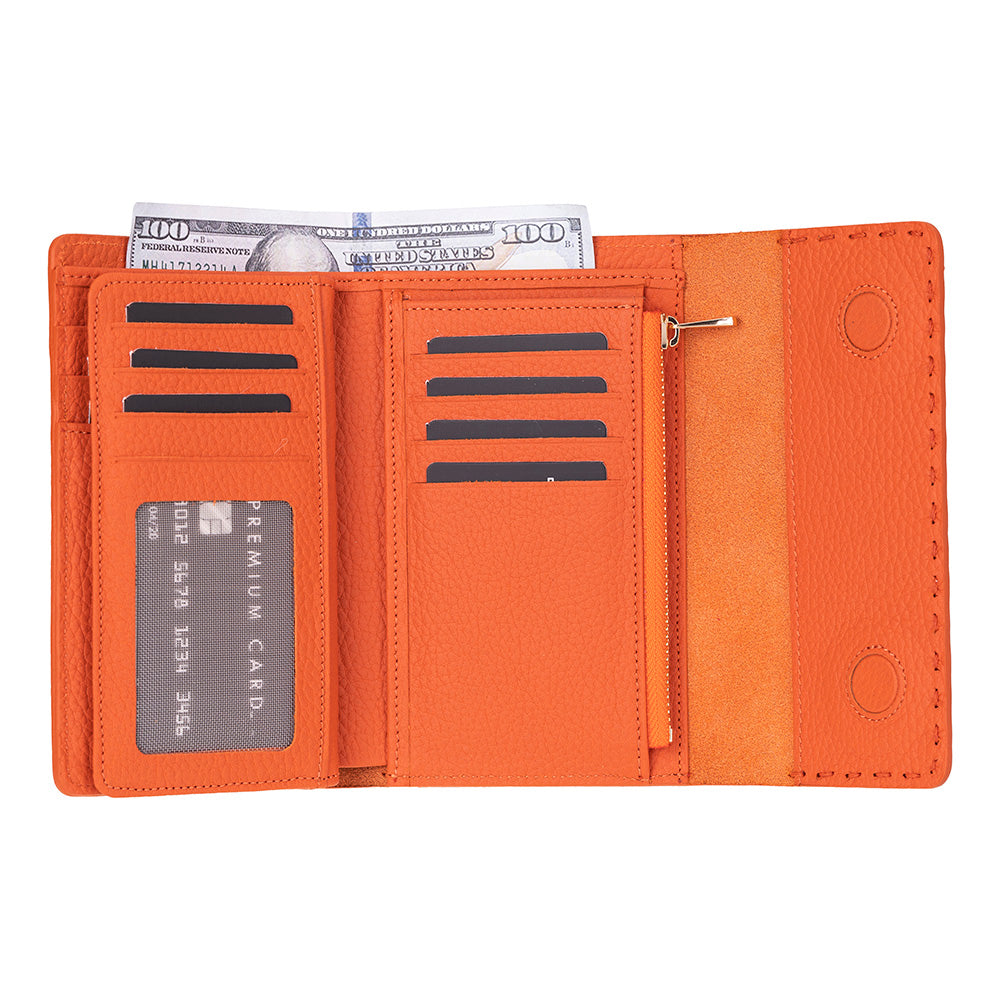 Portefeuille femme en cuir Linea