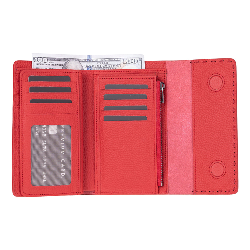 Portefeuille femme en cuir Linea