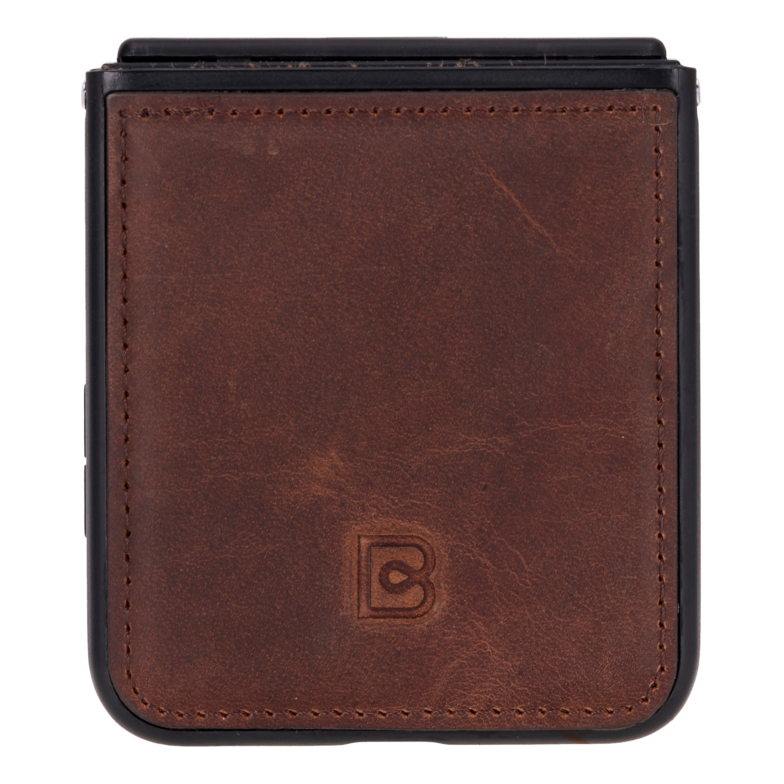 Samsung Galaxy Z Flip 6 Genuine Leather Back Cover Case