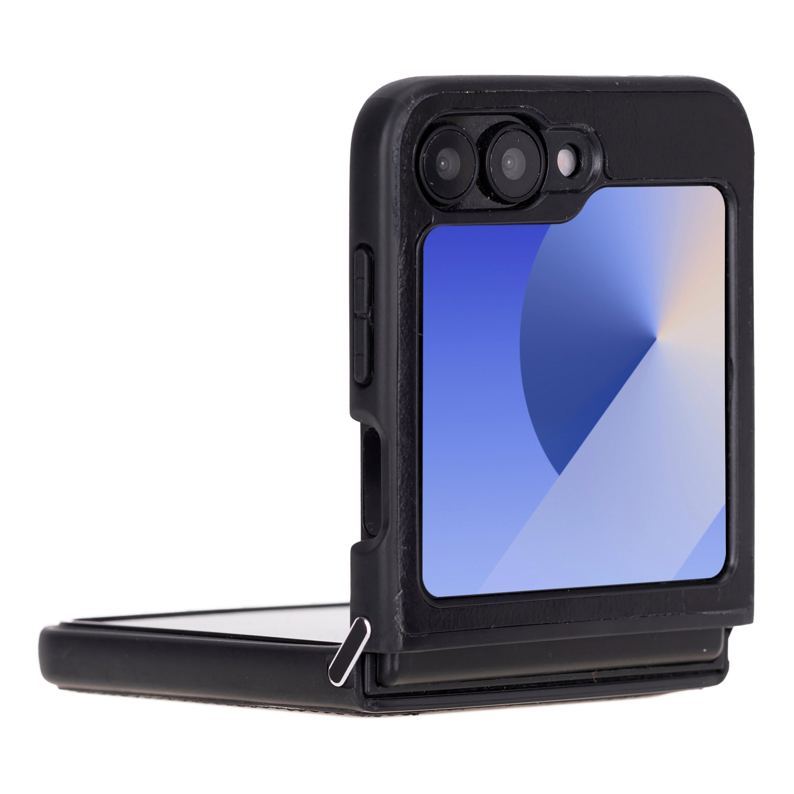 Samsung Galaxy Z Flip 6 Genuine Leather Back Cover Case