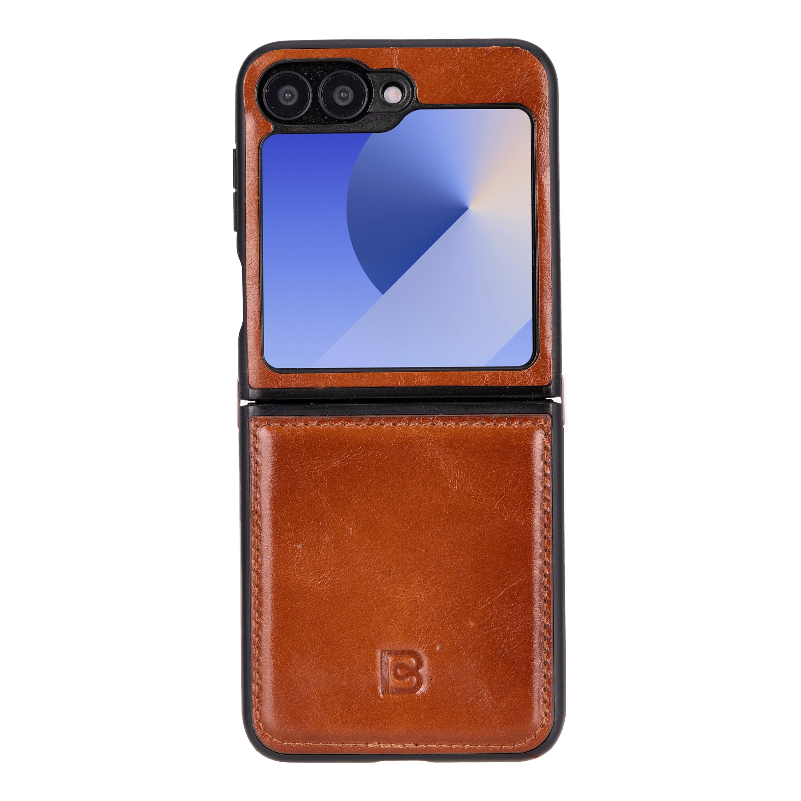 Samsung Galaxy Z Flip 6 Genuine Leather Back Cover Case