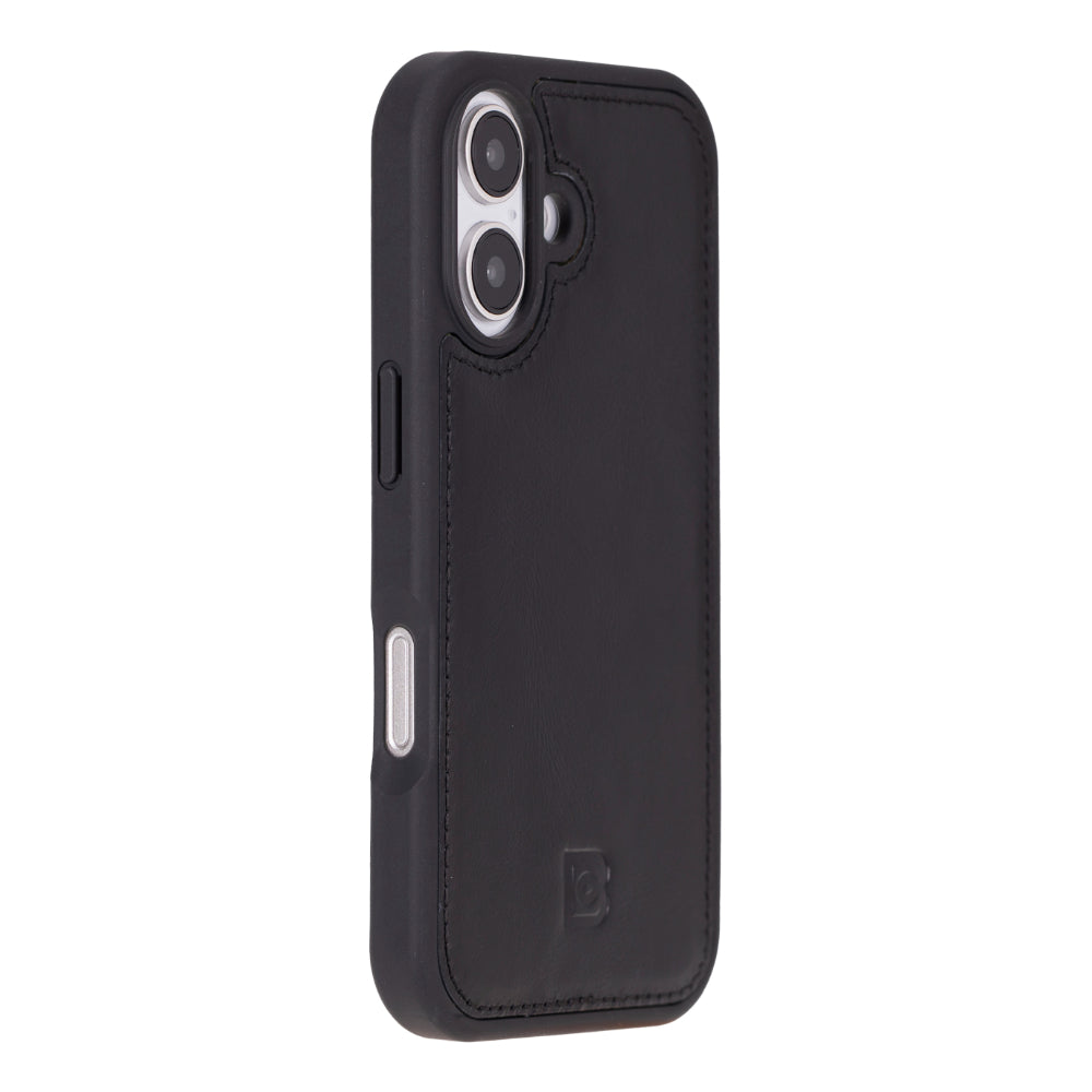 Fuzzy iPhone 16 Plus (6.7") Leder-Brieftaschenhülle