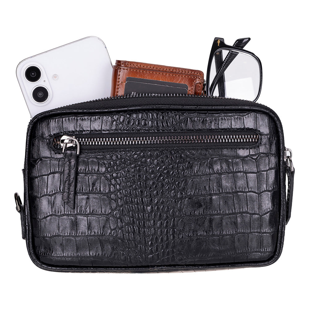 Noma Genuine Leather Clutch Bag