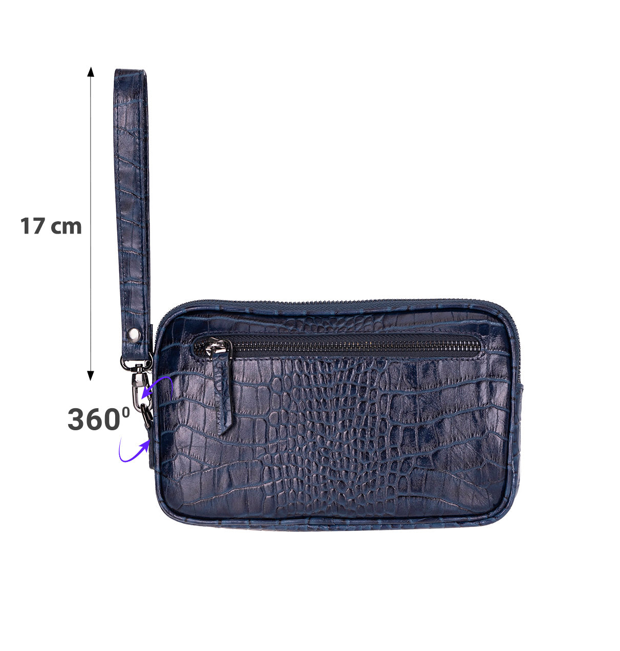 Noma Genuine Leather Clutch Bag