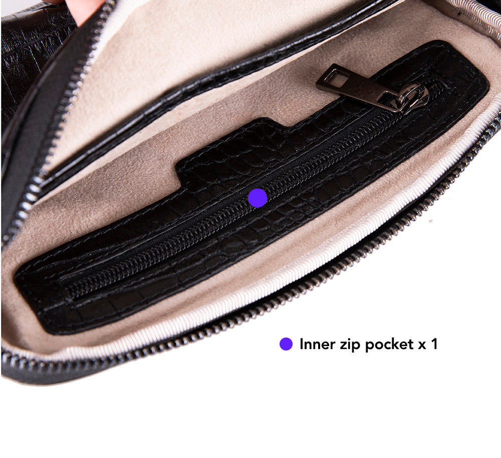 Noma Genuine Leather Clutch Bag