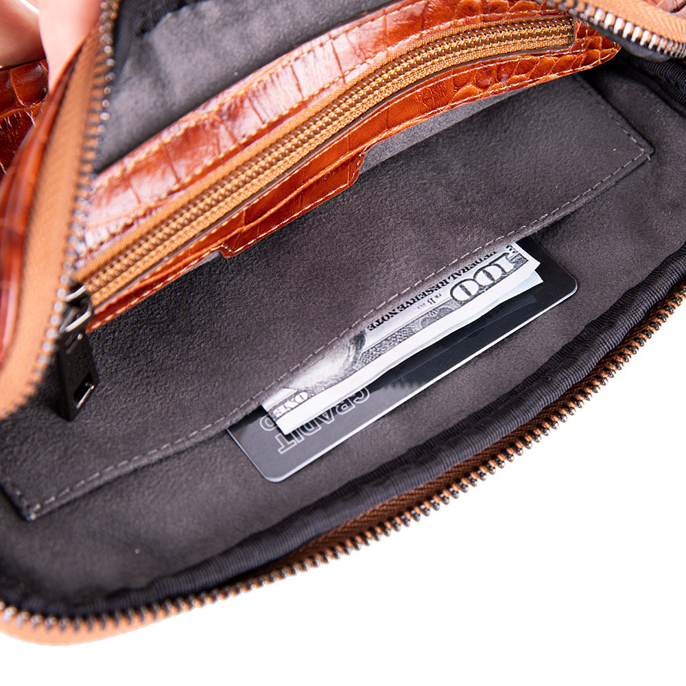 Noma Genuine Leather Clutch Bag