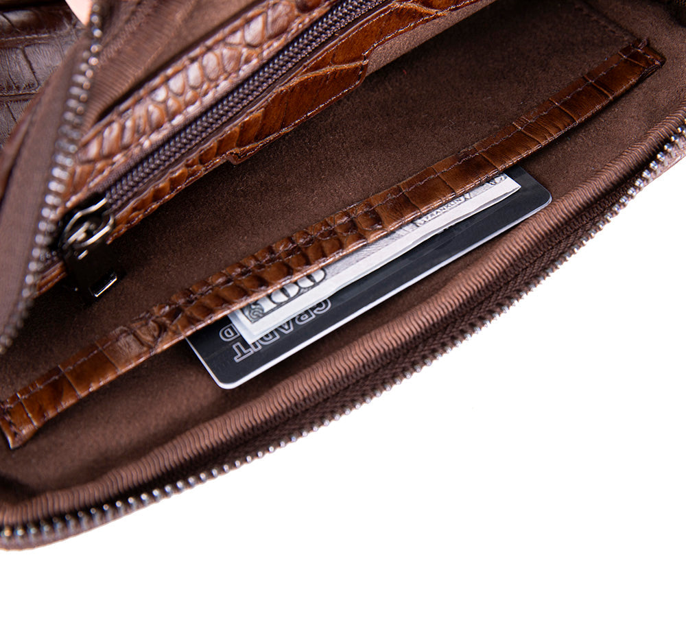 Noma Genuine Leather Clutch Bag