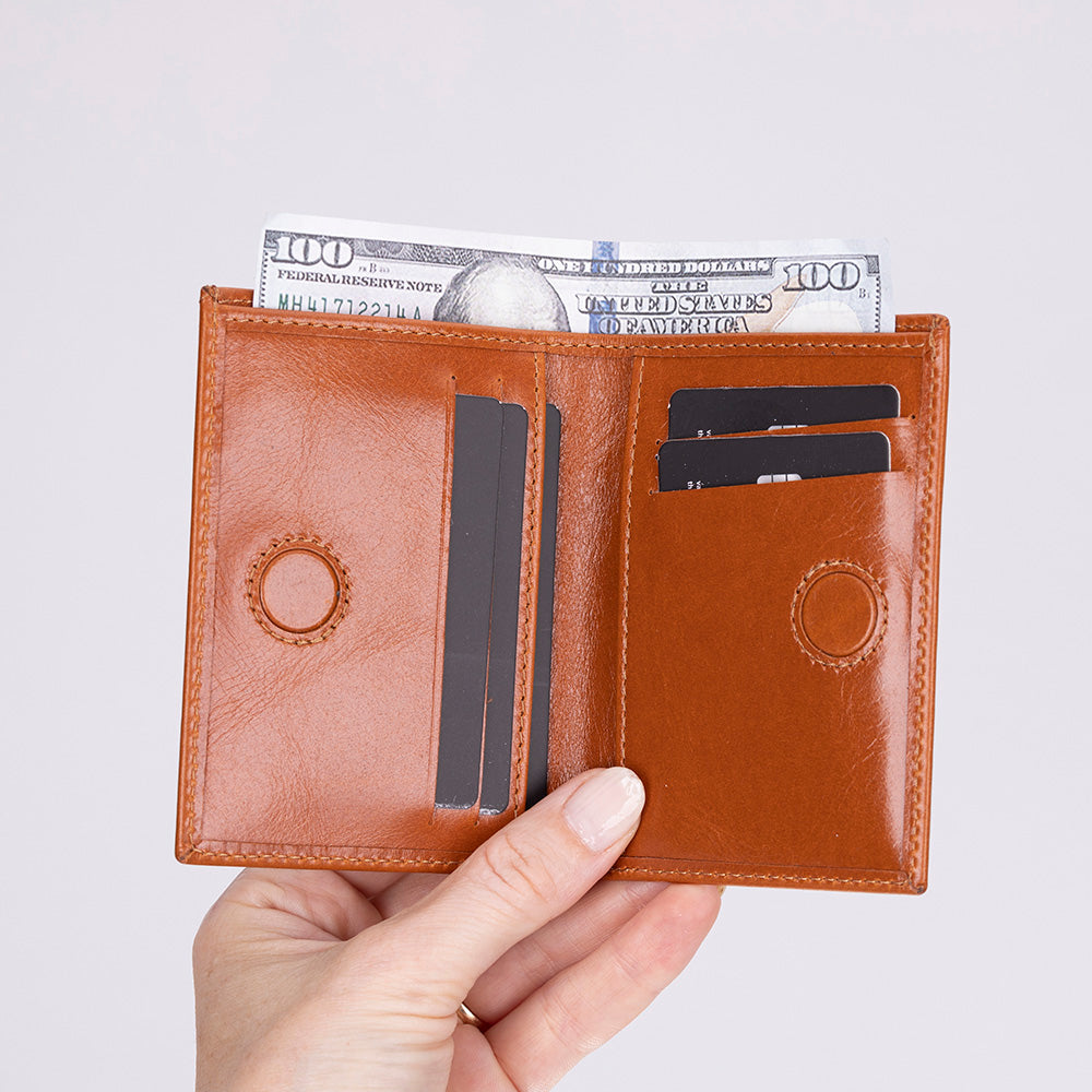 Portefeuille en cuir Nigra pour homme