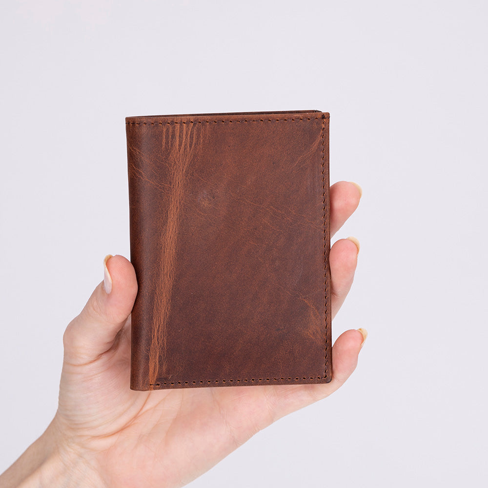 Portefeuille en cuir Nigra pour homme