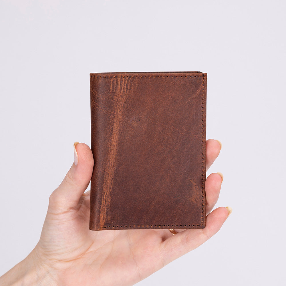 Portefeuille en cuir Nigra pour homme