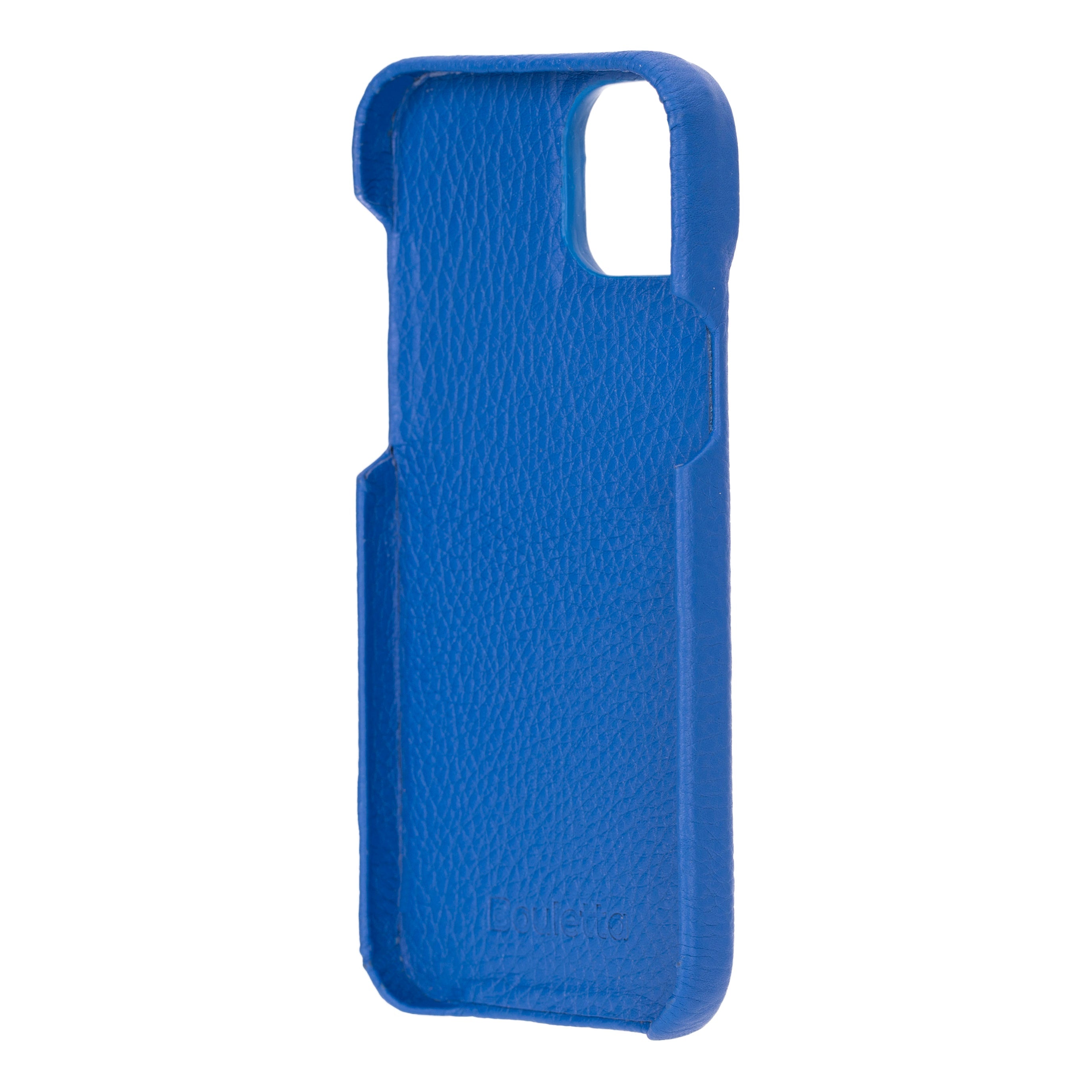 Coque arrière entièrement en cuir véritable à clipser pour iPhone 15 Plus (6,7") F360