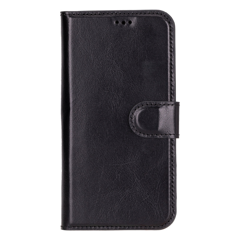 Nebula iPhone 16 (6.1") Genuine Leather Magic Detachable Wallet Case