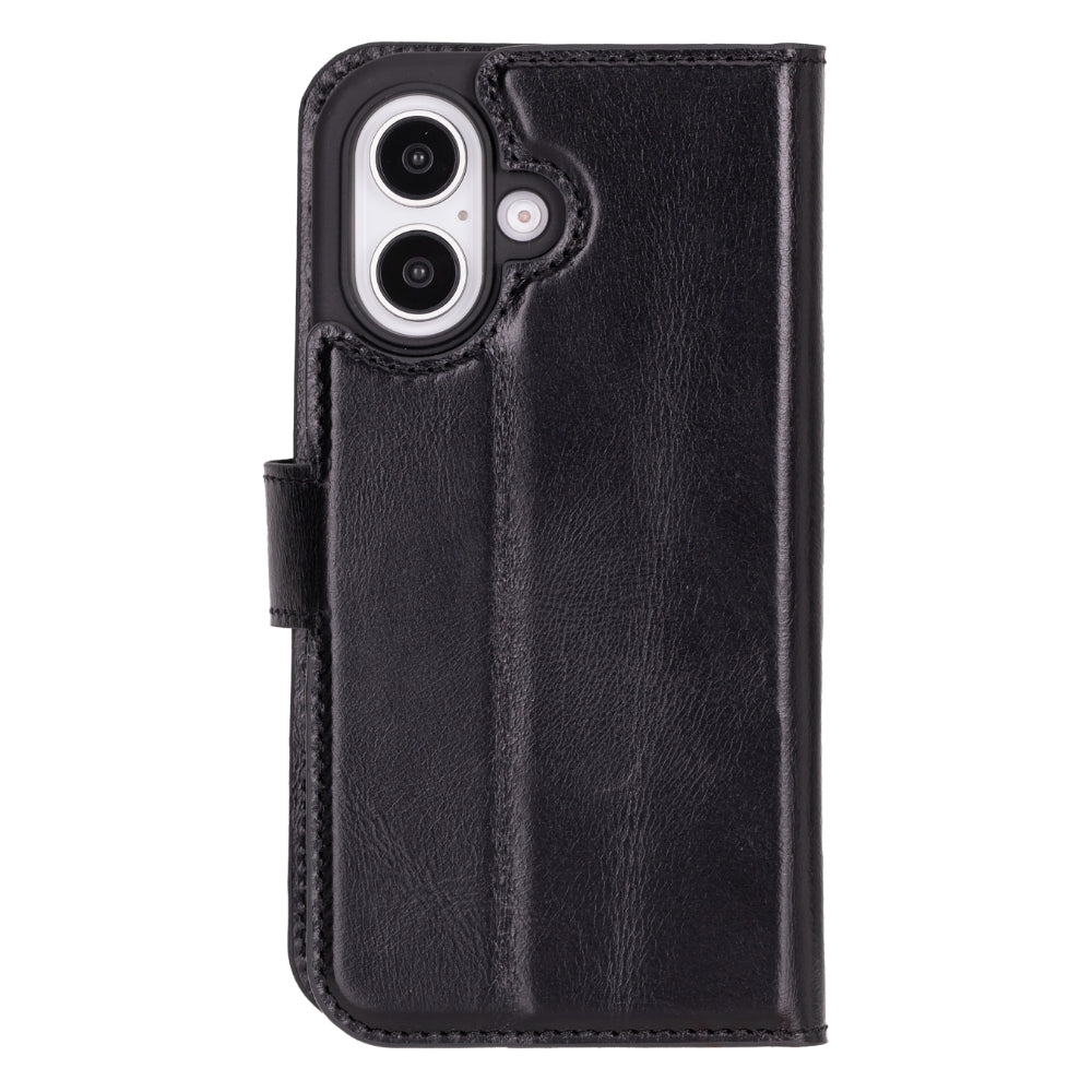 Nebula iPhone 16 (6.1") Genuine Leather Magic Detachable Wallet Case