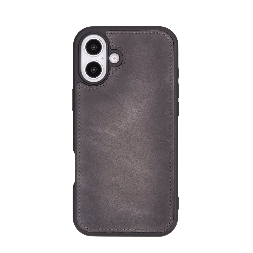 Nebula iPhone 16 (6.1") Genuine Leather Magic Detachable Wallet Case