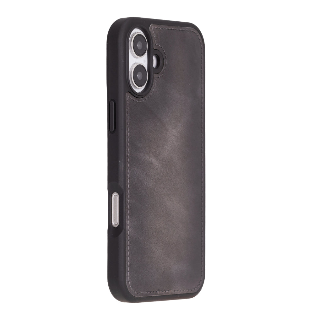 Nebula iPhone 16 (6.1") Genuine Leather Magic Detachable Wallet Case