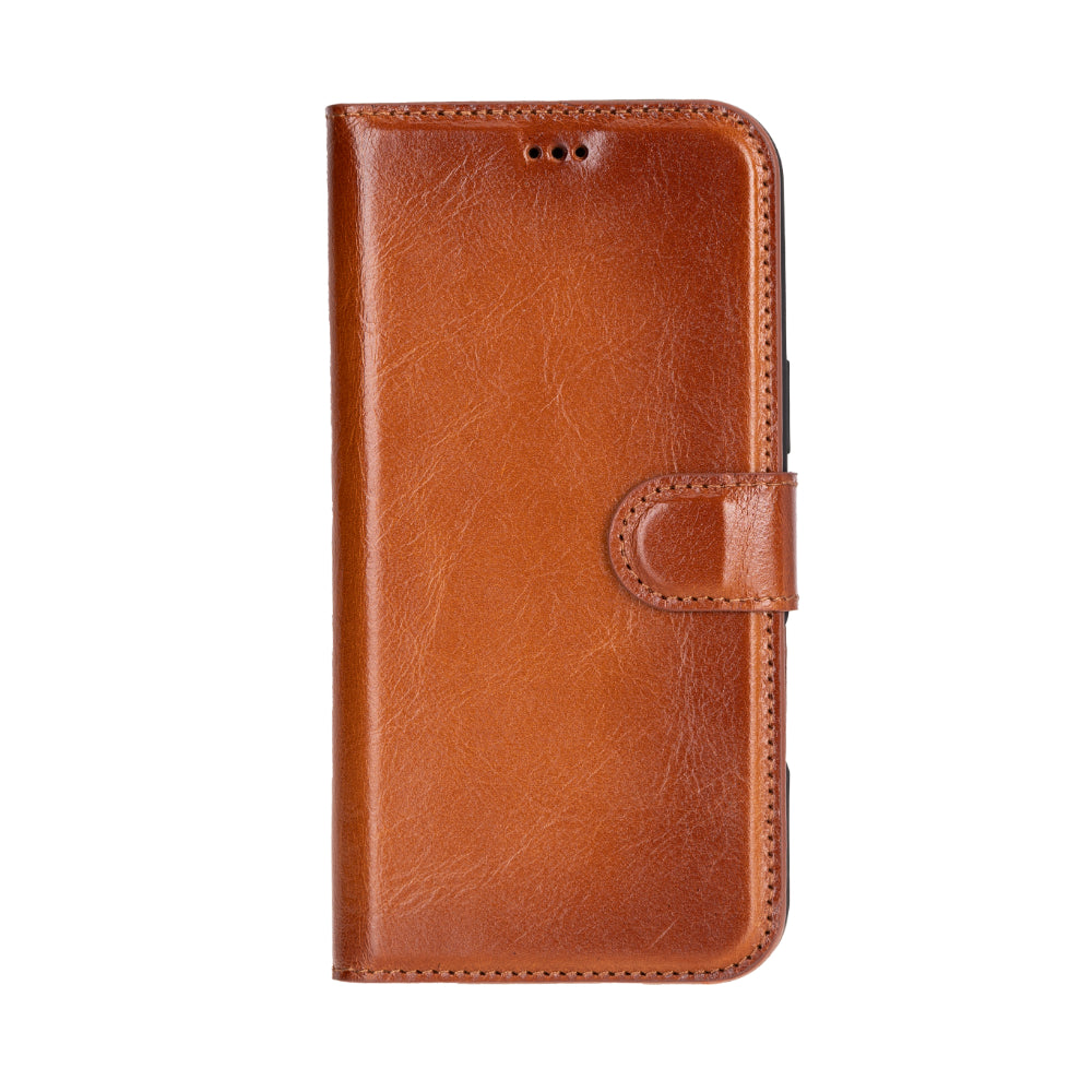 Nebula iPhone 16 (6.1") Genuine Leather Magic Detachable Wallet Case