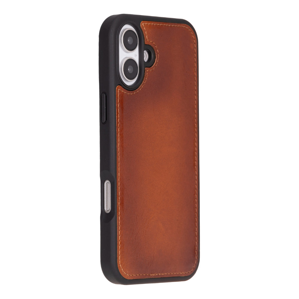 Nebula iPhone 16 (6.1") Genuine Leather Magic Detachable Wallet Case