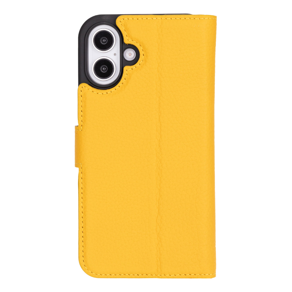 Nebula iPhone 16 (6.1") Genuine Leather Magic Detachable Wallet Case
