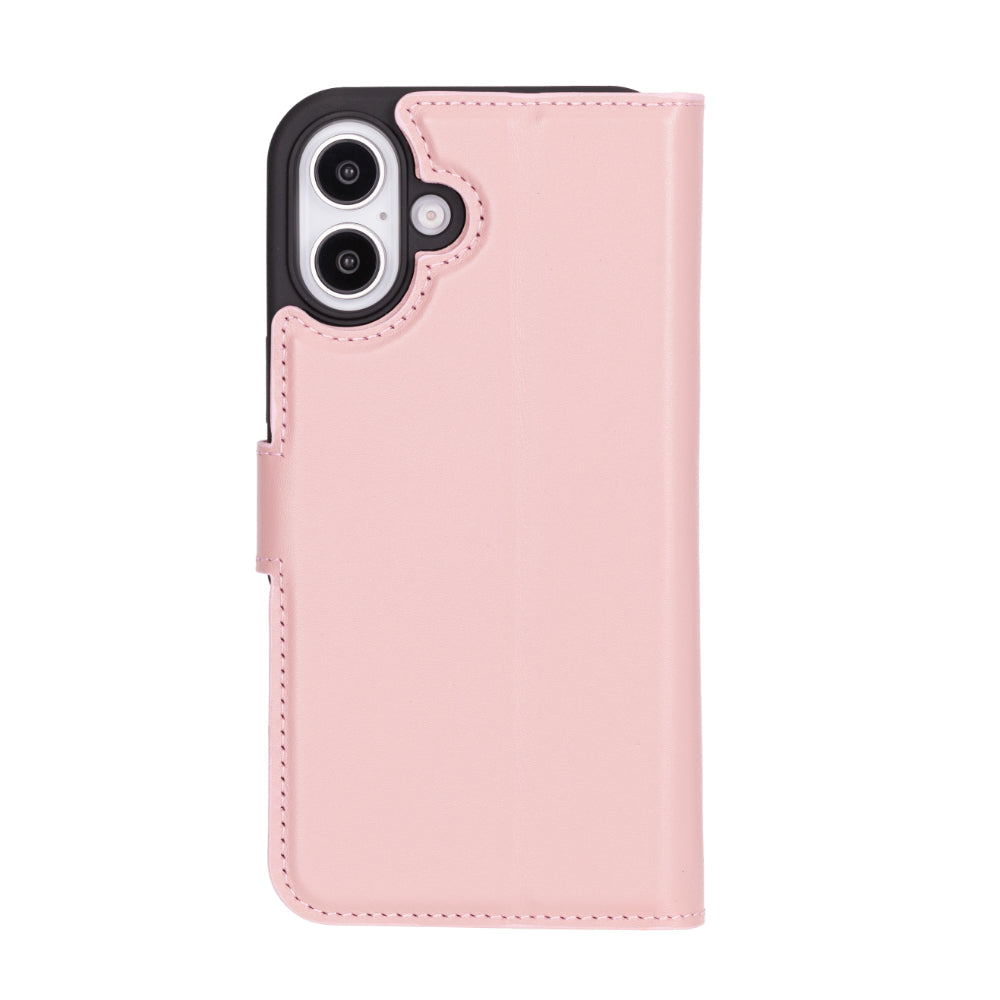 Nebula iPhone 16 (6.1") Genuine Leather Magic Detachable Wallet Case