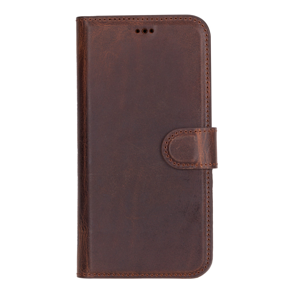 Nebula iPhone 16 (6.1") Genuine Leather Magic Detachable Wallet Case