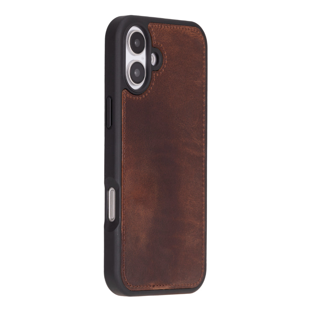 Nebula iPhone 16 (6.1") Genuine Leather Magic Detachable Wallet Case