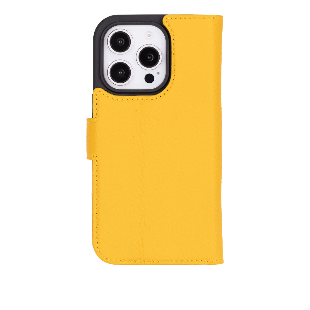 Étui portefeuille amovible en cuir pour iPhone 17 Pro Max