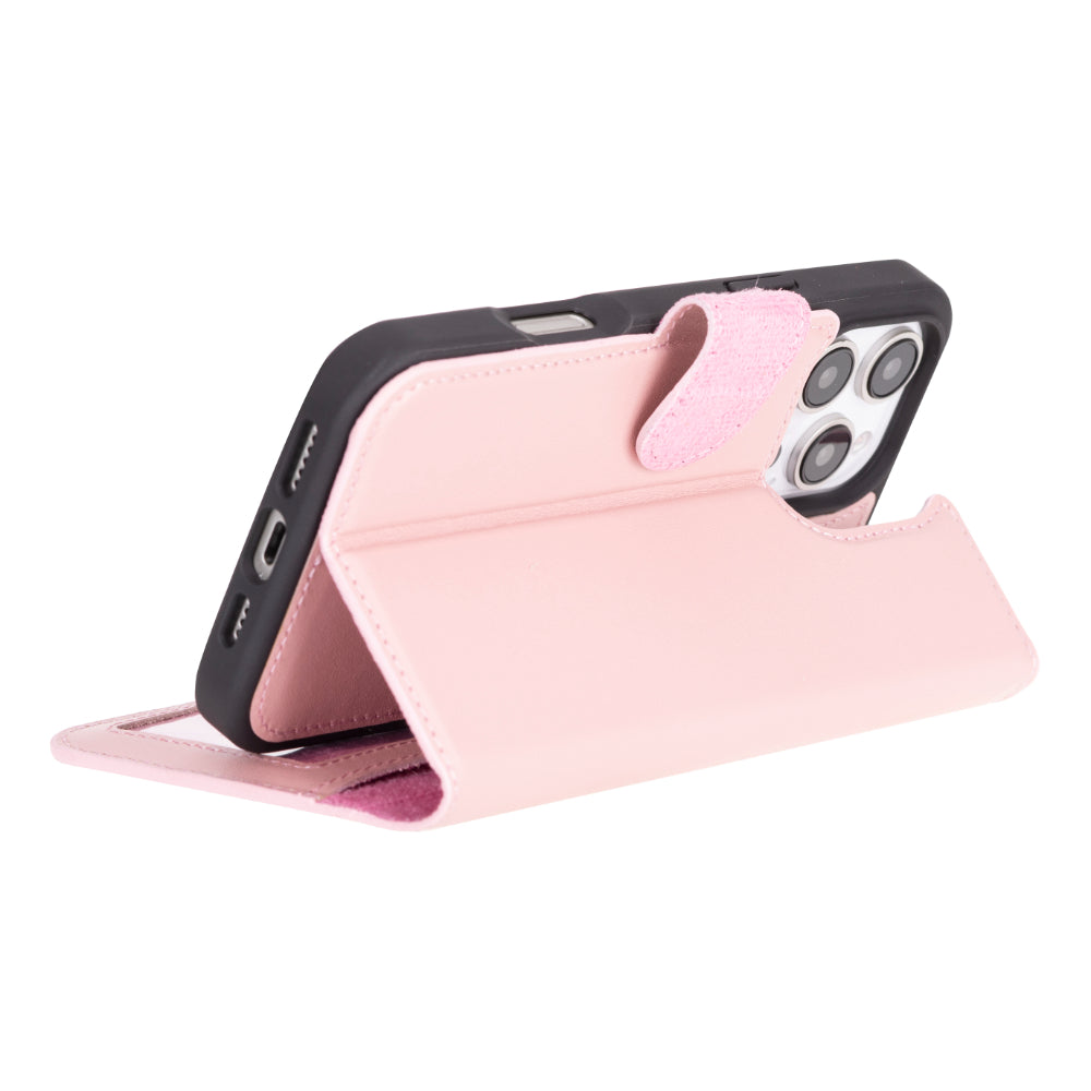 Étui portefeuille amovible en cuir pour iPhone 17 Pro Max