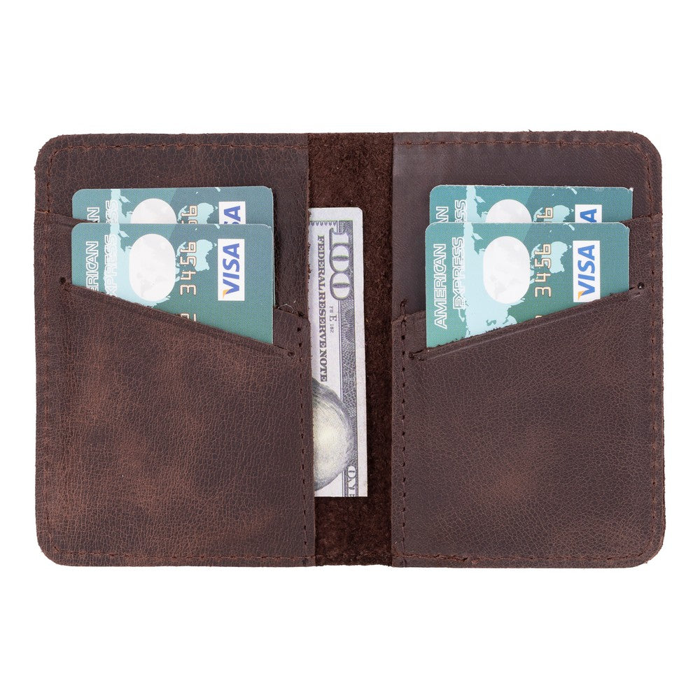 Porte-cartes en cuir Enrico