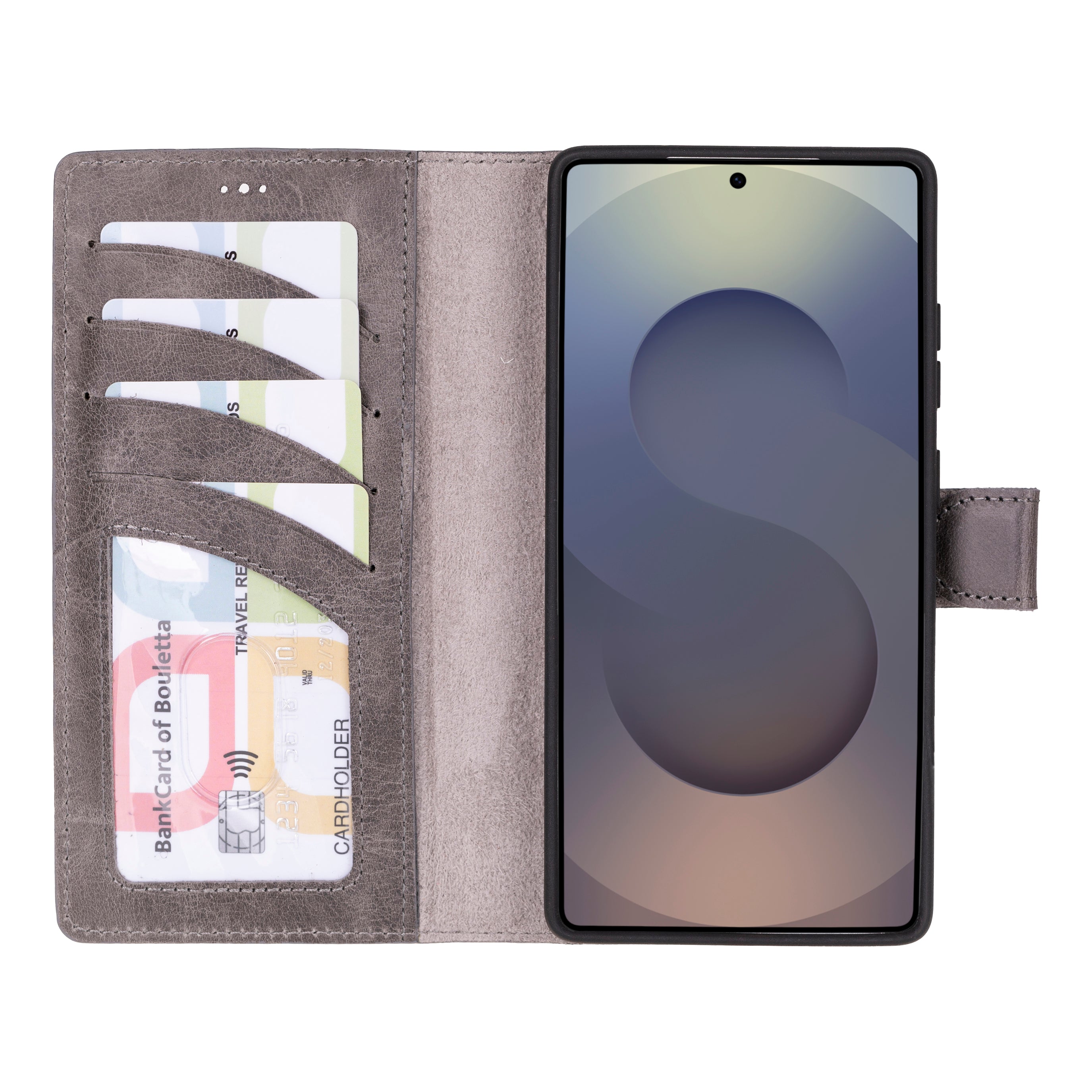 Magic Samsung Galaxy S25 Ultra (6.9") Leather Detachable Wallet Case