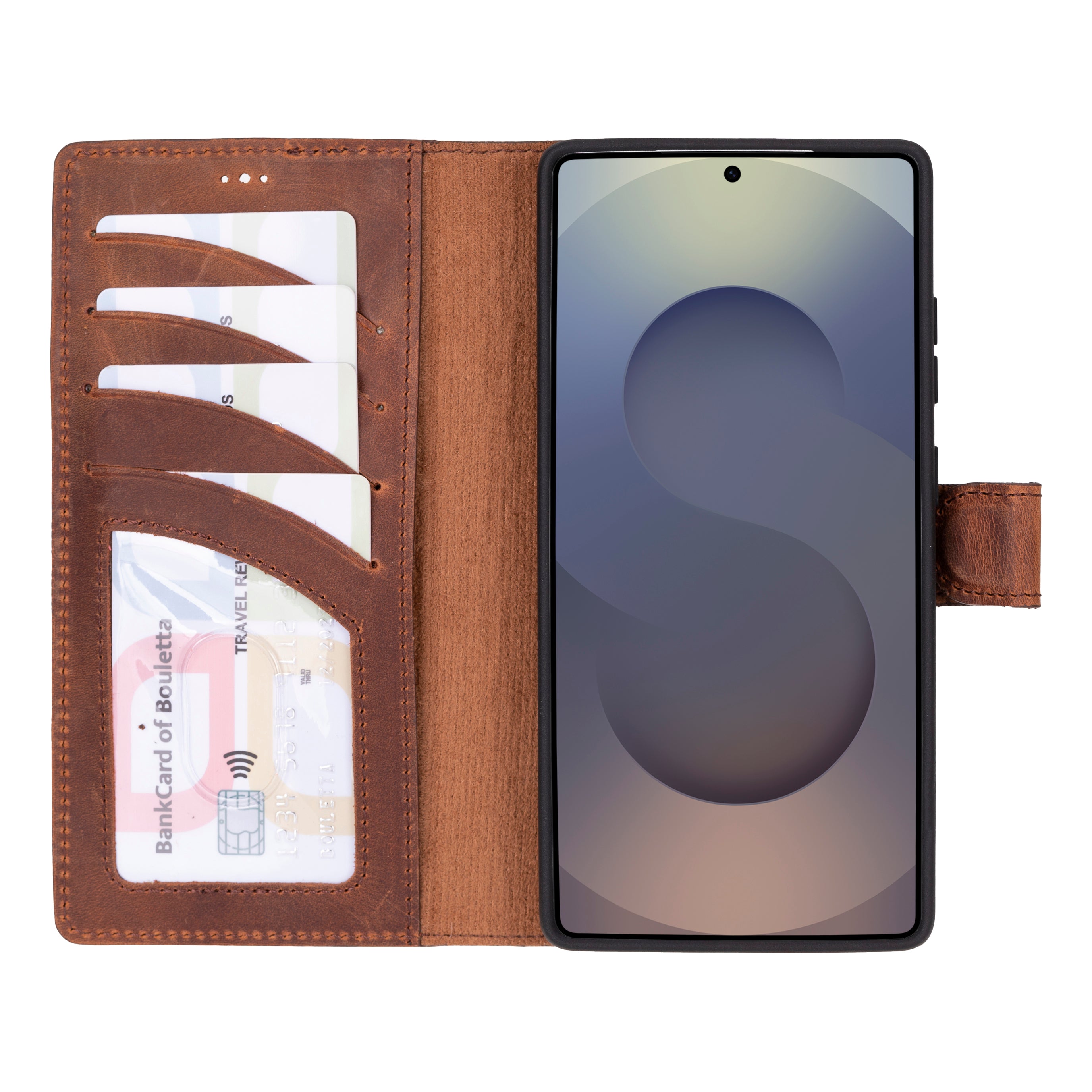Magic Samsung Galaxy S25 Ultra (6.9") Leather Detachable Wallet Case