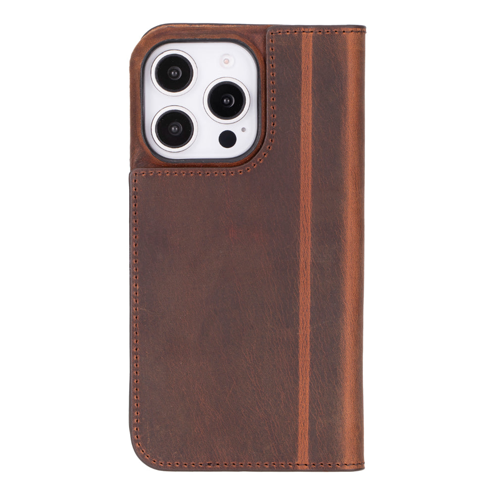 Étui portefeuille en cuir Sonat pour iPhone 16 Pro (6,3")