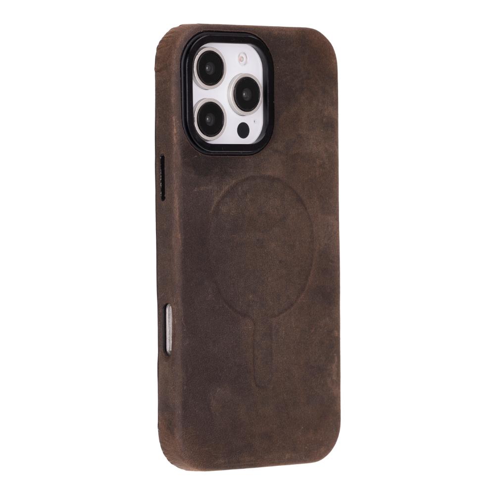 Vento iPhone 16 Pro .Geuine Leather Snap on Case
