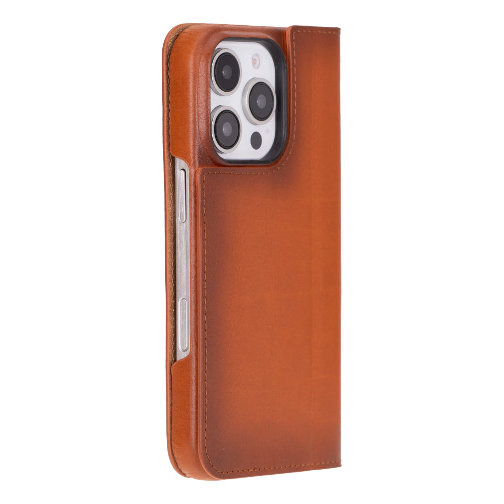 Étui portefeuille en cuir Sonat pour iPhone 16 Pro (6,3")
