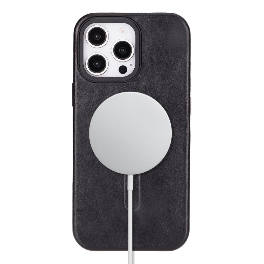 Vento iPhone 16 Pro Max Genuine Leather Snap on Case