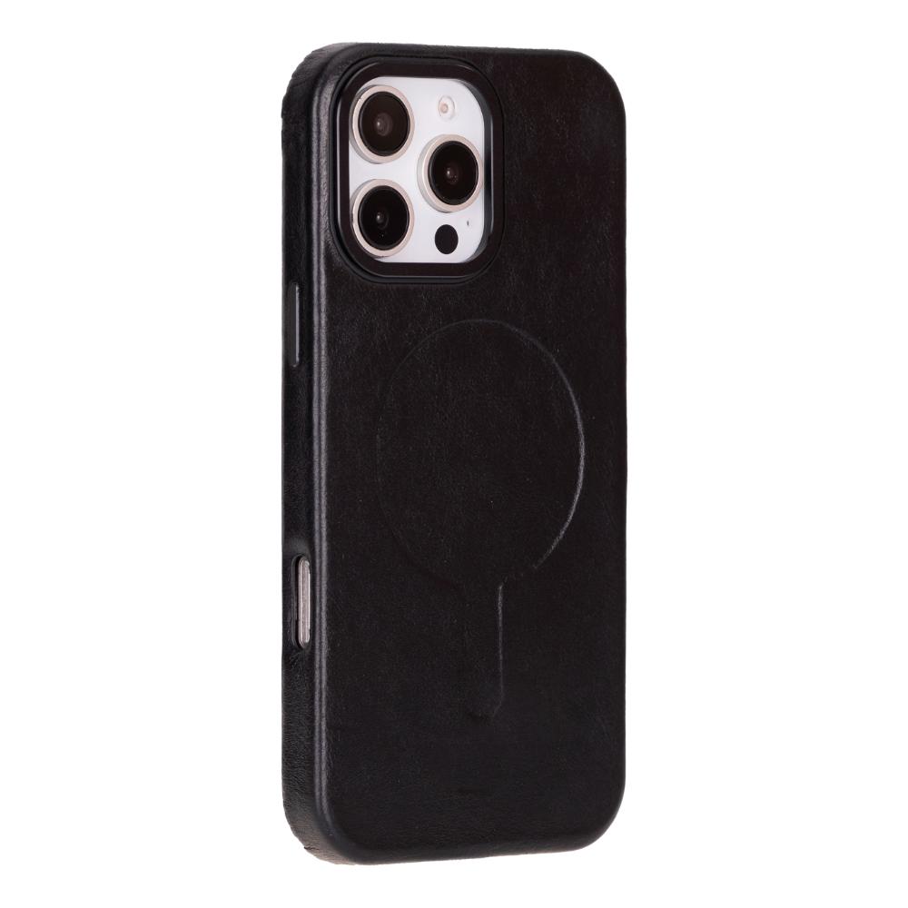 Vento iPhone 16 Pro .Geuine Leather Snap on Case